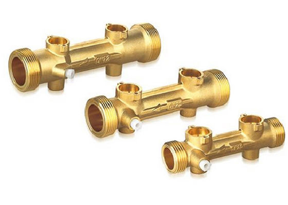 Mechanical Brass Water Meter Housing Ultrasonic Heat Meter Pipe 16 Bar